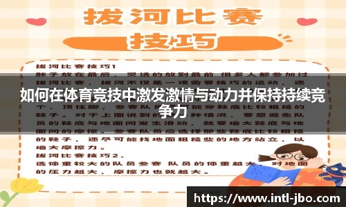 如何在体育竞技中激发激情与动力并保持持续竞争力