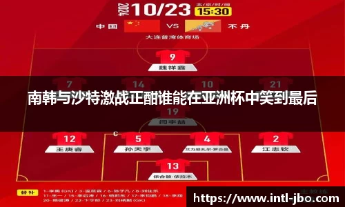南韩与沙特激战正酣谁能在亚洲杯中笑到最后